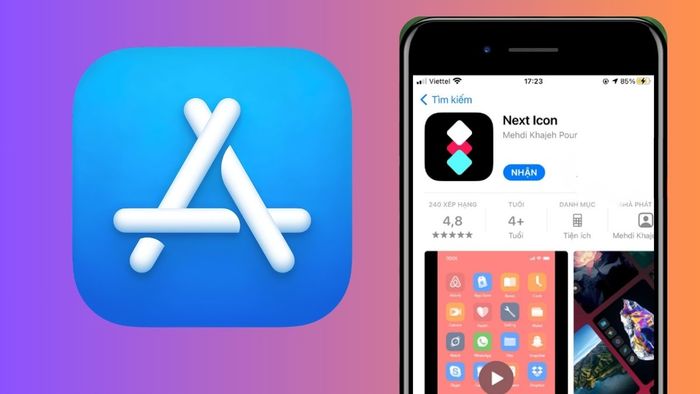 Hướng dẫn tạo biểu tượng cho ứng dụng trên iPhone với Next Icon - Bước 1