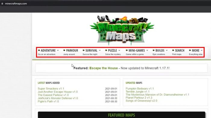 Hướng dẫn tải Map Minecraft trên máy tính Windows - Bước 1