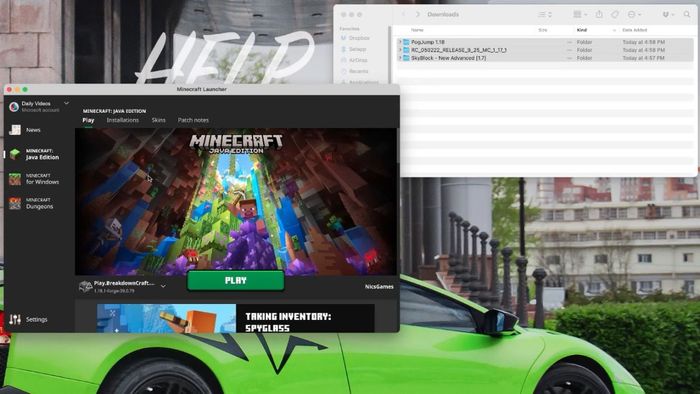Hướng dẫn tải Map Minecraft trên máy tính macOS - Bước 2