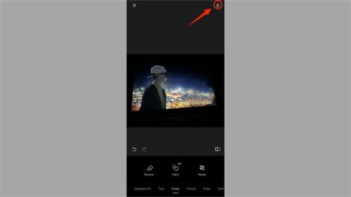 Cách xóa người trong ảnh trên iPhone bằng Xingtu bước 5