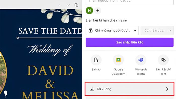 Hướng dẫn sửa lỗi không tải được file trên Canva - Bước 1