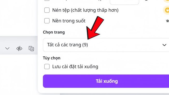 Hướng dẫn sửa lỗi không tải được file trên Canva - Bước 2
