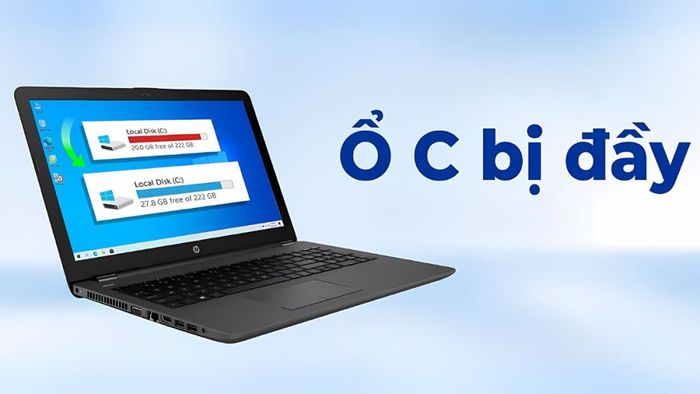 Tác động của ổ C đầy đến máy tính như thế nào?