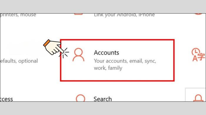 Cách dọn dẹp ổ C xóa tài khoản Windows bước 1