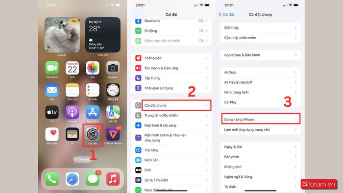 Cách xóa ứng dụng không sử dụng trên iPhone - bước 1