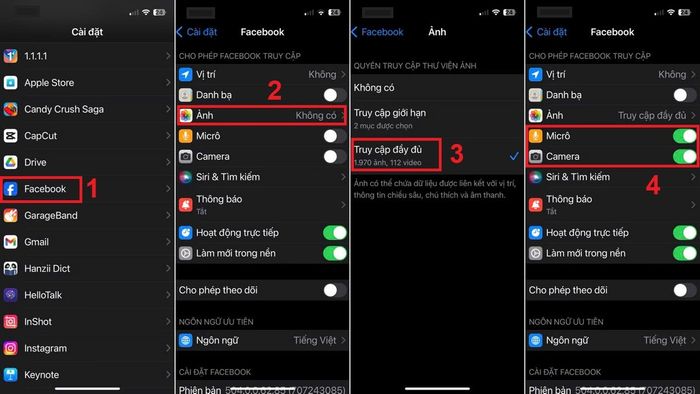 Hướng dẫn cách khắc phục lỗi không có chế độ chuyên nghiệp trên Facebook.
