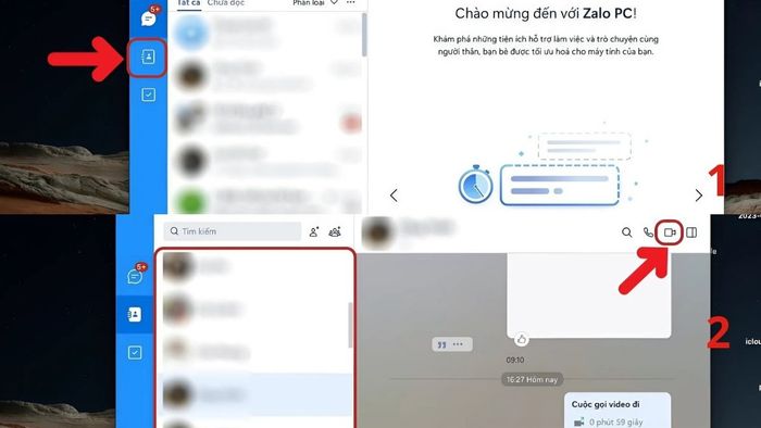 Hướng dẫn thực hiện gọi video Zalo trên MacBook, bước 4