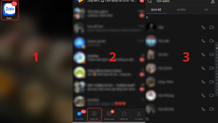 Hướng dẫn chi tiết cách thực hiện cuộc gọi video Zalo với hiệu ứng – bước 1