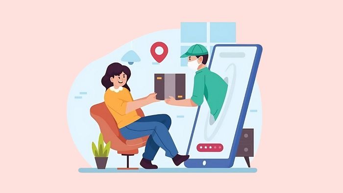 Ảnh shipper chibi cực kỳ dễ thương và đáng yêu