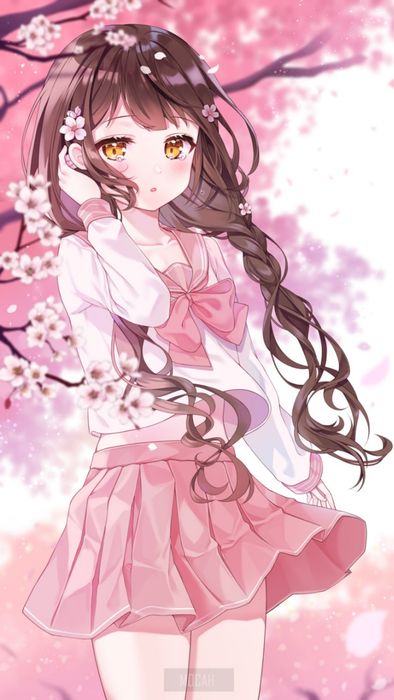 Hình nền điện thoại Anime dễ thương
