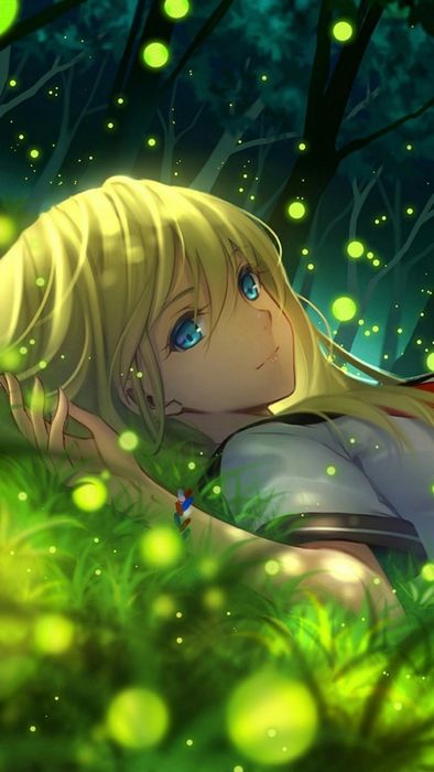 Hình nền điện thoại Anime dễ thương