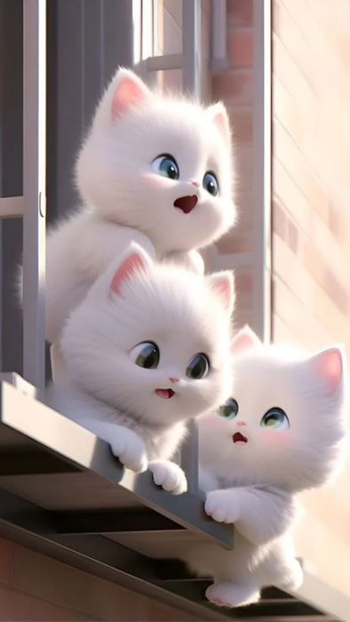 Ảnh nền dễ thương với hình ảnh của các loài vật