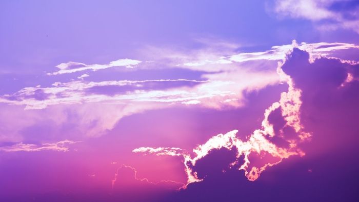 Ảnh bầu trời tím quyến rũ nhất