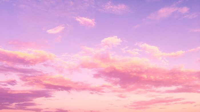 Hình nền bầu trời hồng ngọt ngào