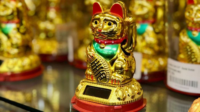 Hình nền mèo thần tài chất lượng cao Full HD