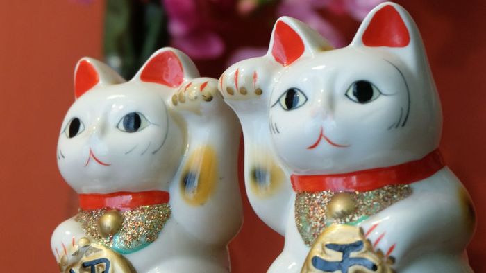 Ảnh mèo thần tài dành cho máy tính