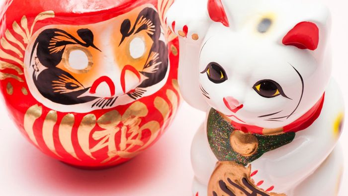 Hình nền mèo thần tài may mắn giúp không gian của bạn trở nên nổi bật và đầy ắp niềm tin vào tài lộc.