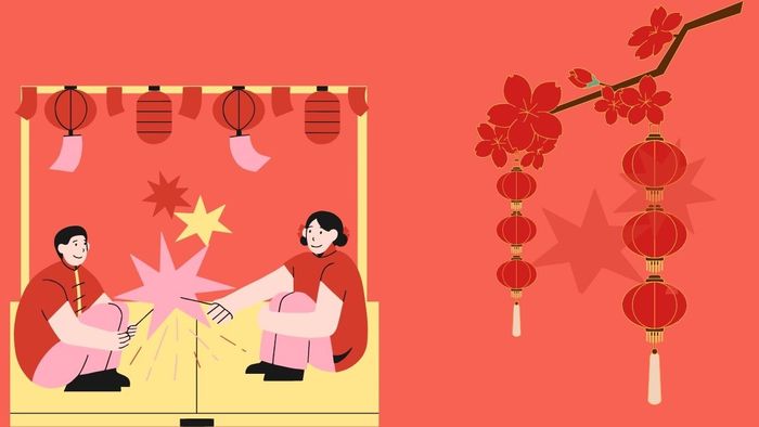 Hình nền Tết Ất Tỵ 2025 dành cho máy tính