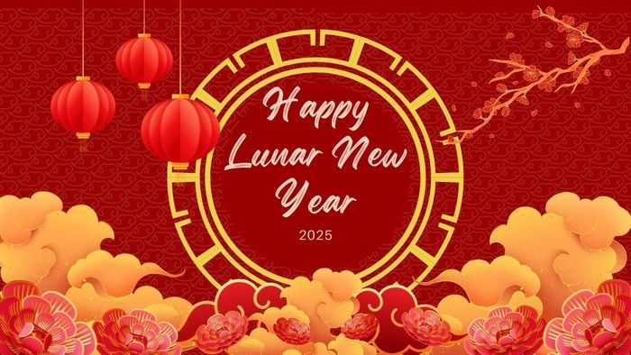 Hình nền máy tính Tết Ất Tỵ 2025 đẹp mắt