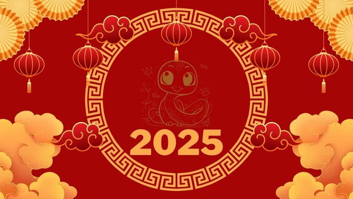 Hình nền máy tính Tết Ất Tỵ 2025 tuyệt đẹp