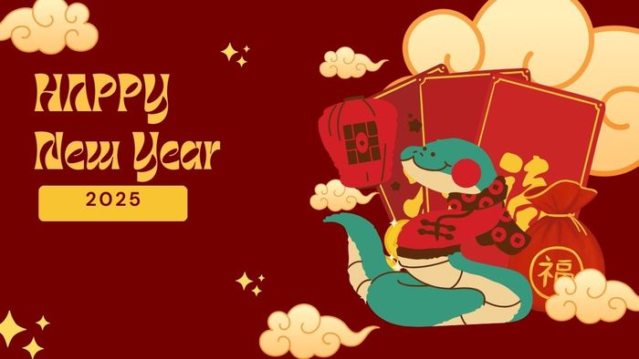 Hình nền Tết 2025 pháo hoa rực rỡ