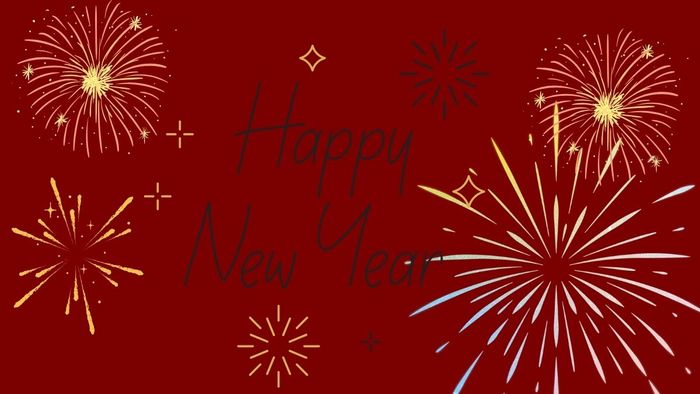 Hình nền Tết Ất Tỵ 2025 pháo hoa rực rỡ nhất