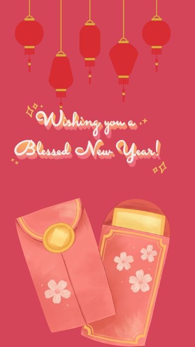 Hình nền điện thoại Tết Ất Tỵ 2025 dễ thương