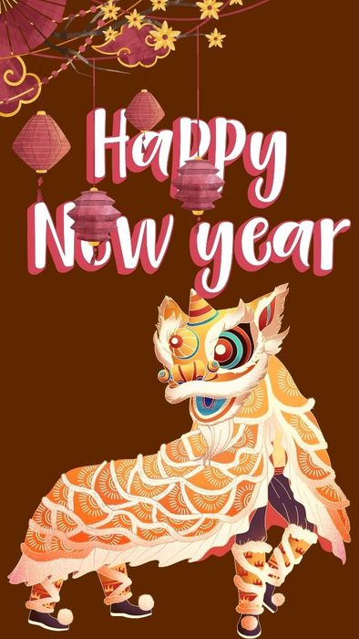 Hình nền điện thoại Tết Ất Tỵ 2025 dễ thương