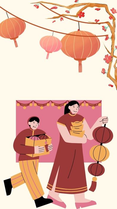 Hình nền Tết Ất Tỵ 2025 độc đáo