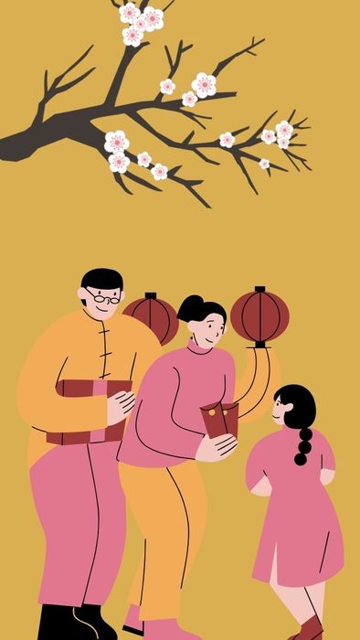 Hình nền Tết Ất Tỵ 2025 độc đáo