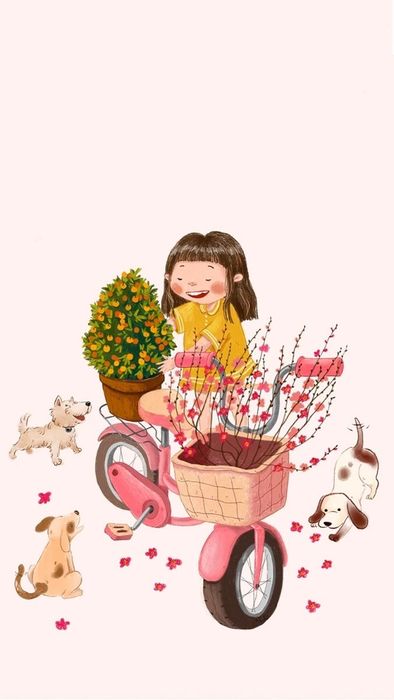 Hình nền Tết Ất Tỵ 2025 full HD