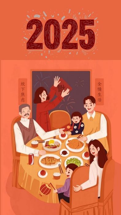 Hình nền Tết Ất Tỵ 2025 full HD