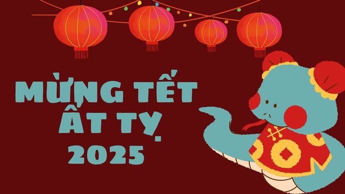 Hình nền Tết Ất Tỵ 2025 theo mạng Thủy