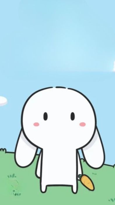 Hình nền Thỏ Bảy Màu đáng yêu