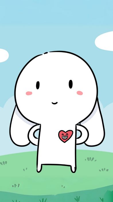 Hình nền Thỏ Bảy Màu cho điện thoại