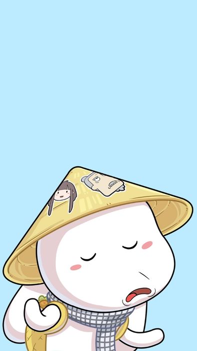 Hình nền điện thoại Thỏ Bảy Màu dễ thương, phù hợp với mọi thiết bị