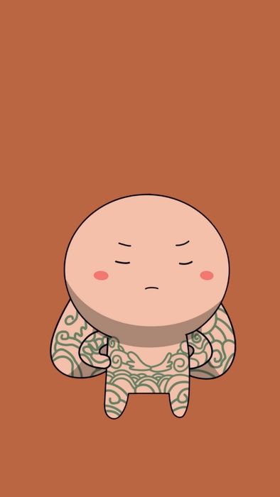 Hình nền Thỏ Bảy Màu xăm hình cá tính