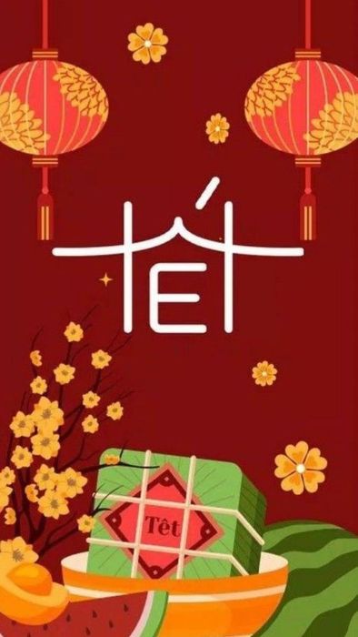 Hình nền thiệp Tết Full HD rực rỡ và ý nghĩa