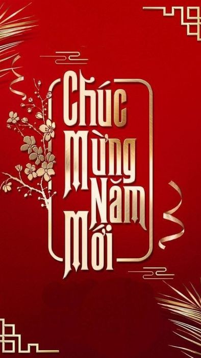 Hình nền thiệp chúc mừng năm mới 2025 đầy ý nghĩa