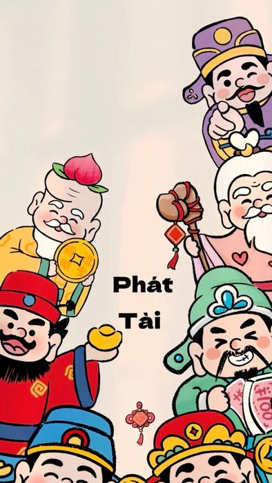 Hình nền thiệp Tết ngộ nghĩnh và đáng yêu