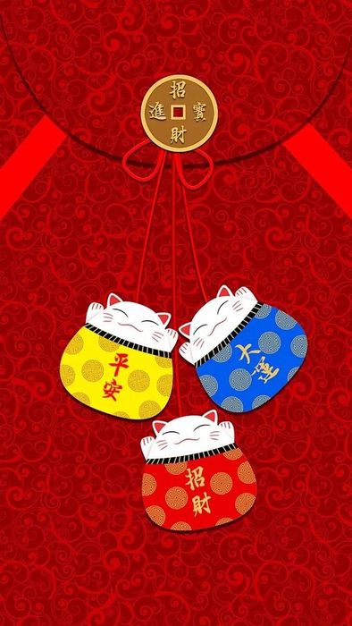 Hình nền thiệp Tết chào đón năm mới đầy ý nghĩa