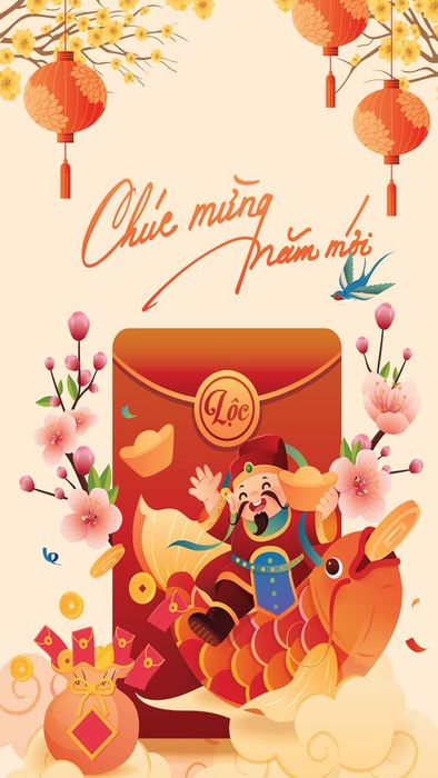 Hình nền thiệp chúc mừng năm mới đẹp mắt và ý nghĩa