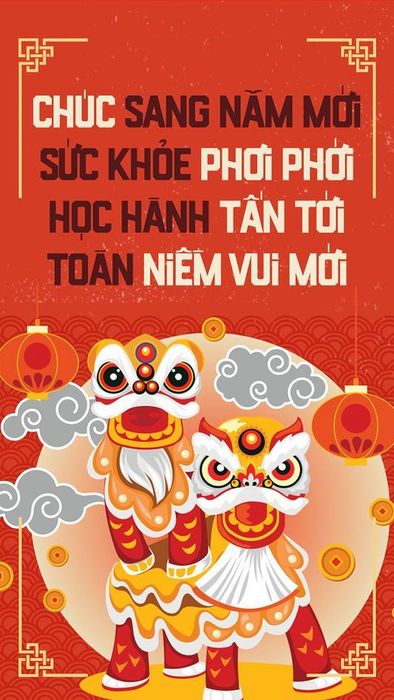 Hình nền thiệp chúc Tết với ý nghĩa truyền thống