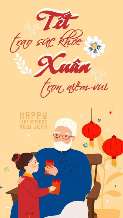 Hình nền thiệp chúc Tết đẹp và ý nghĩa