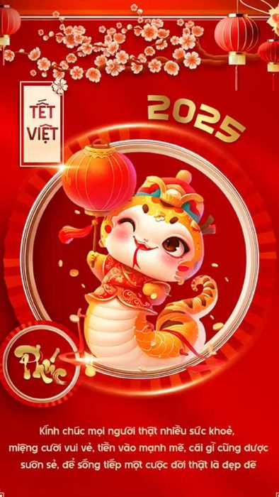 Hình nền thiệp Tết với thiết kế độc đáo và ấn tượng