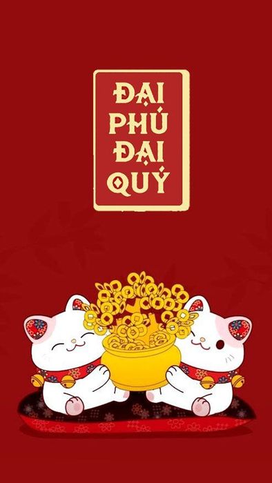 Hình nền thiệp Tết với thiết kế độc đáo và ấn tượng