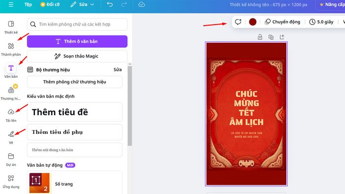 Cách làm thiệp Tết đơn giản và đẹp nhất - Bước 4
