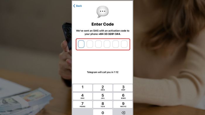 Hướng dẫn khôi phục mật khẩu Telegram qua số điện thoại - Bước 2