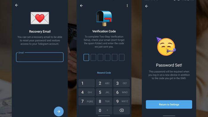 Hướng dẫn khôi phục mật khẩu Telegram bằng xác minh hai bước - Bước 3