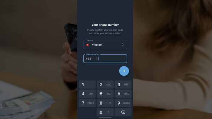 Hướng dẫn khôi phục mật khẩu Telegram qua Gmail - Bước 1
